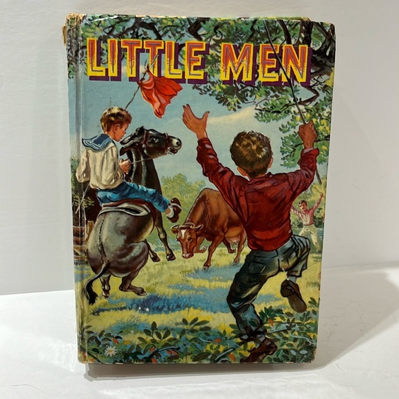 Vintage 1955 “Little Men” hardcover book by Louisa May Alcott. - Picture 1 of 11